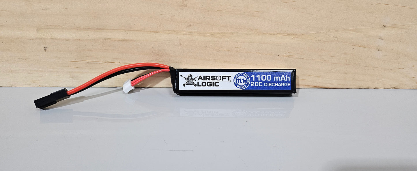 Airsoft Logic 1100 mAh 11.1 Lipo - Tamiya CONNECTION