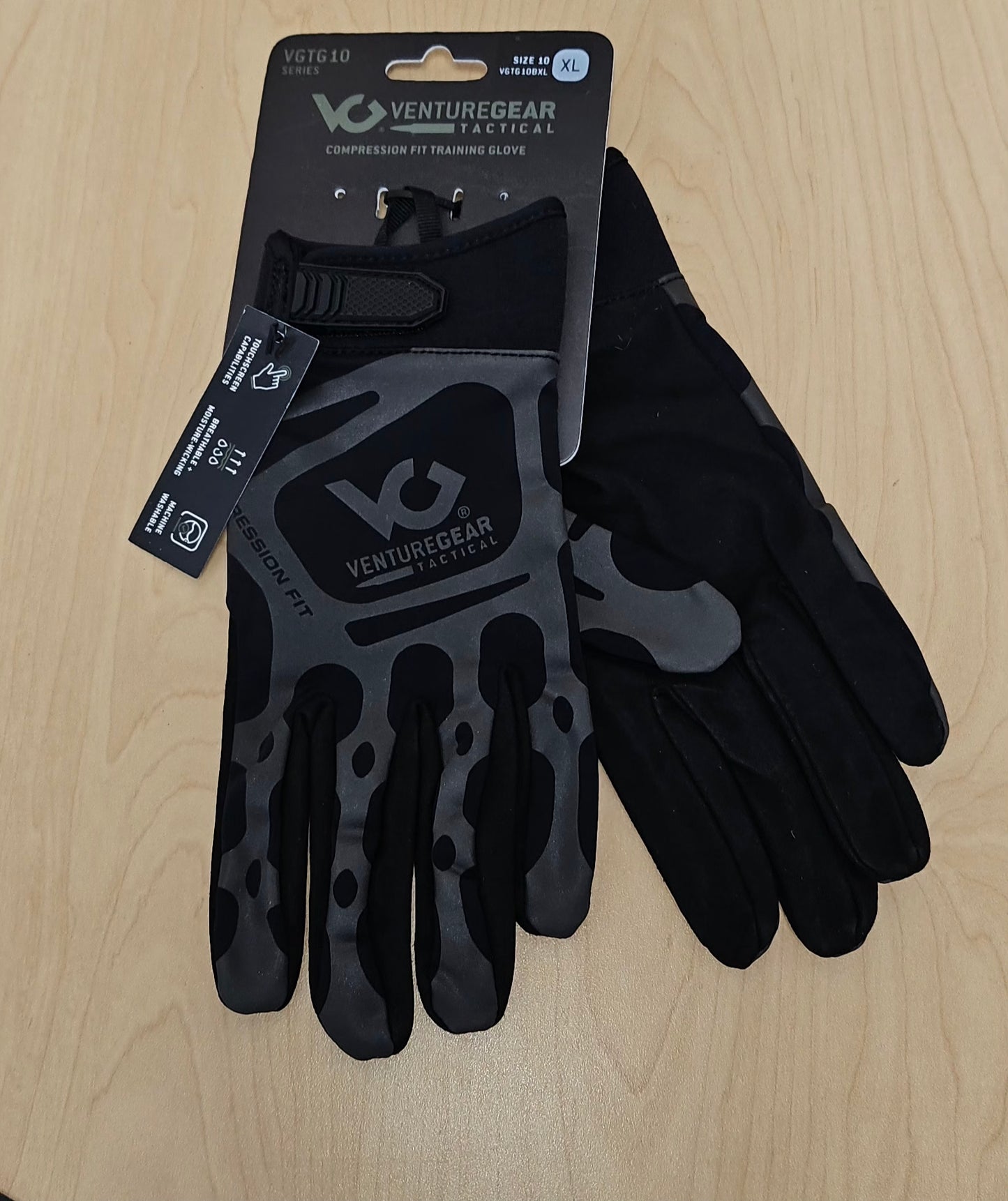 Venture Gear Tactical Compression Gloves