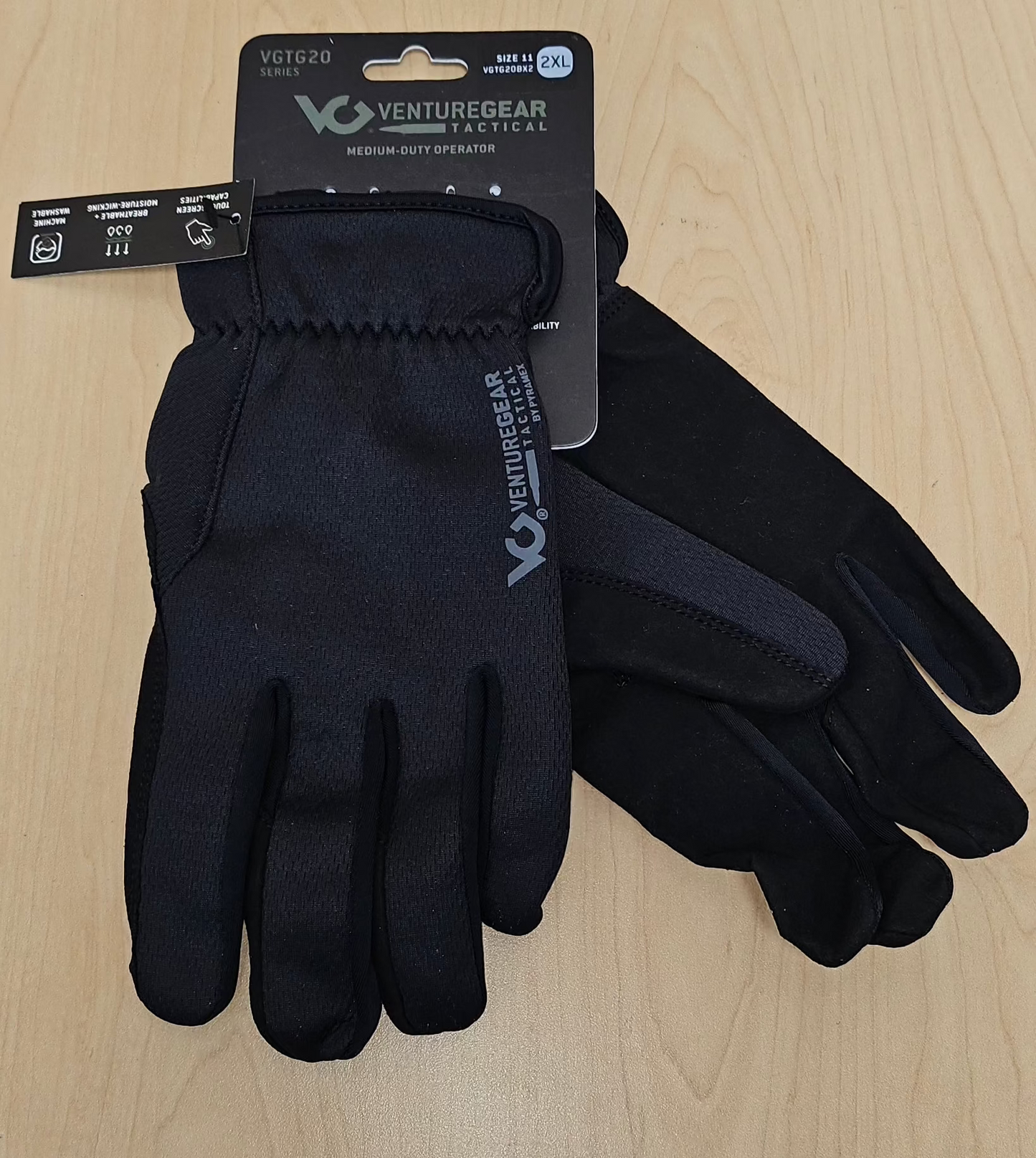 Venture Gear Tactical Adjustable Operator Gloves